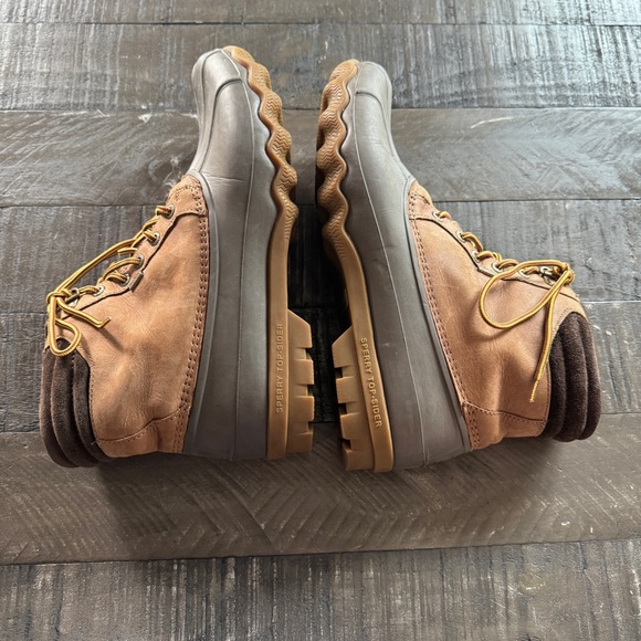 Sperry Men's Avenue Duck Boots - Tan/Brown STS12126 Size 9.5 Outdoor Hiking - Picture 6 of 10